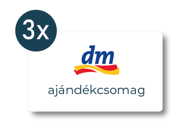 dm ajándékcsomag